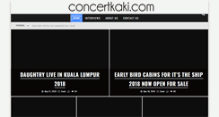 Desktop Screenshot of concertkaki.com