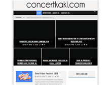 Tablet Screenshot of concertkaki.com
